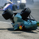 Illustration for article titled High Resolution Images Show One Of Formula 1s Most Dramatic (And Non-Lethal) Historic Crashes